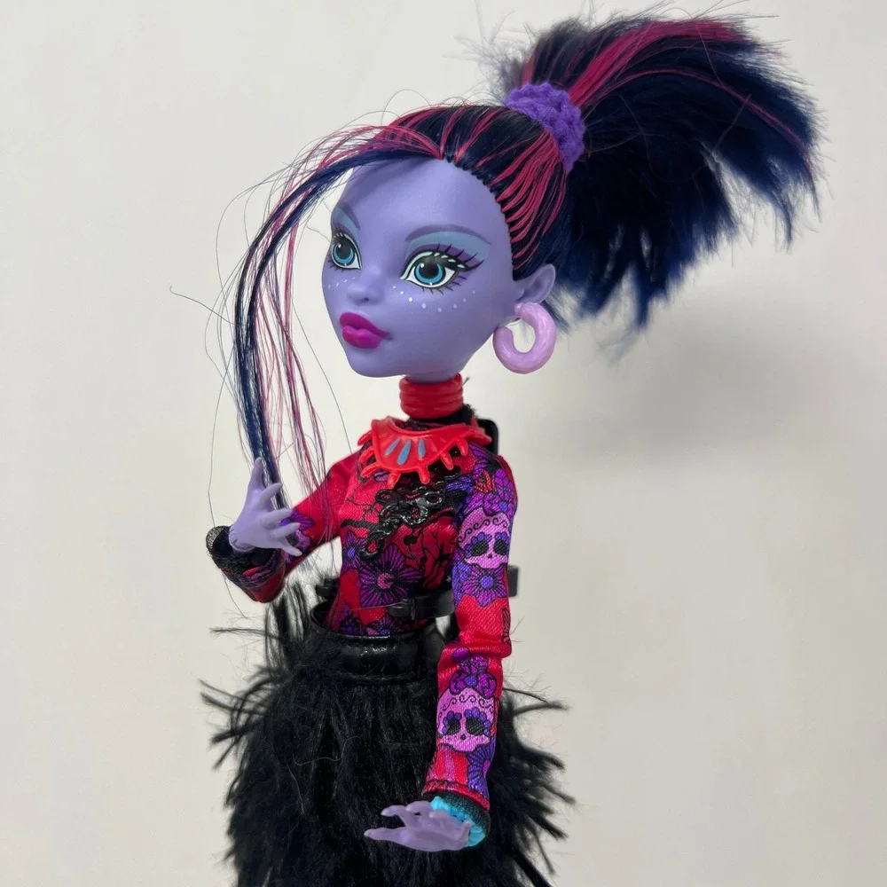 Monster High Jane Boolittle Gloom and Bloom Doll Purple